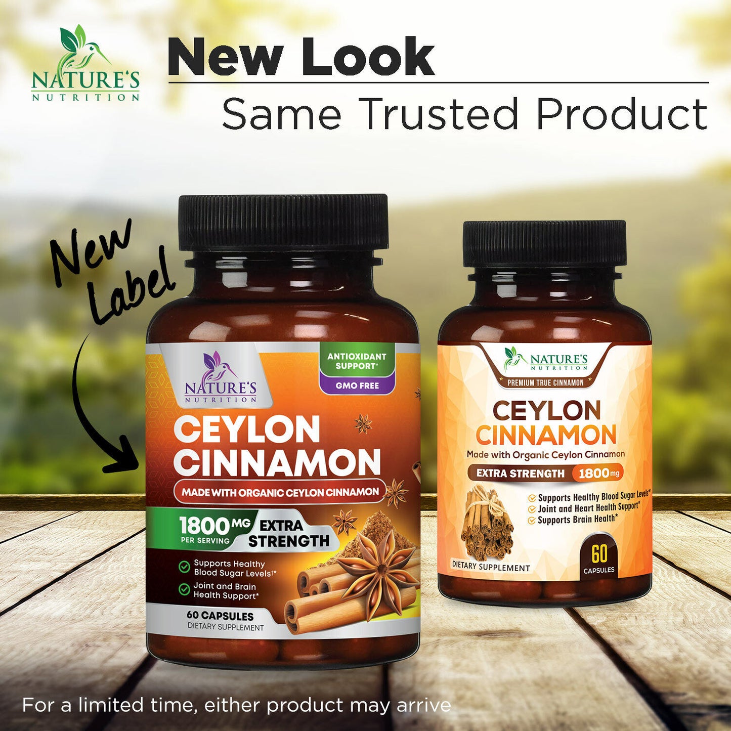 True Organic Ceylon Cinnamon Capsules 1800Mg Highest Potency Blood Sugar Support