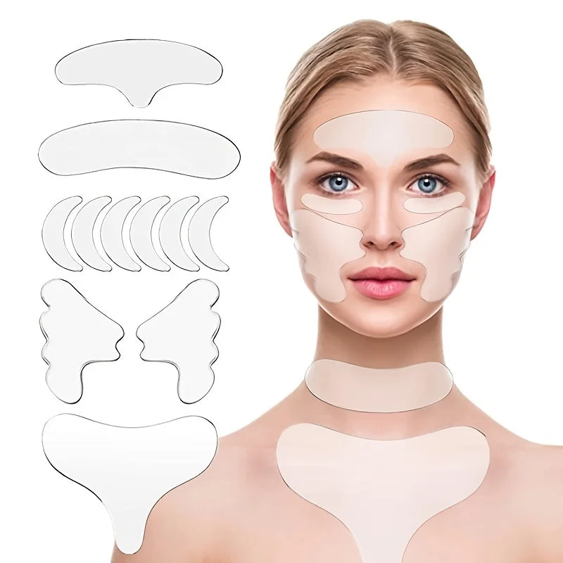 Reusable Silicone Anti-Wrinkle Face Tape 