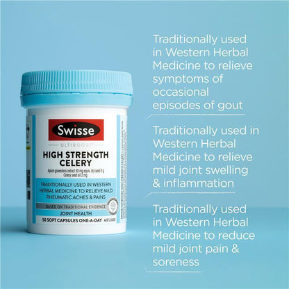 Swisse Celery 5000Mg 50 Capsules