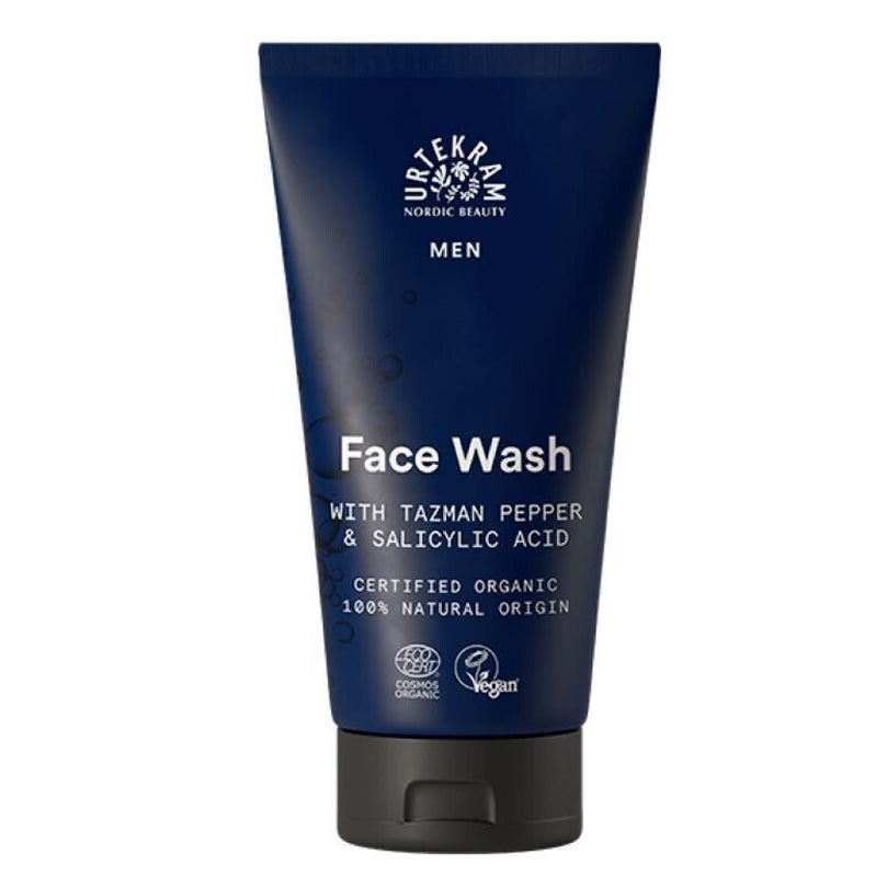 Organic Men'S Face Wash with Tazman Pepper