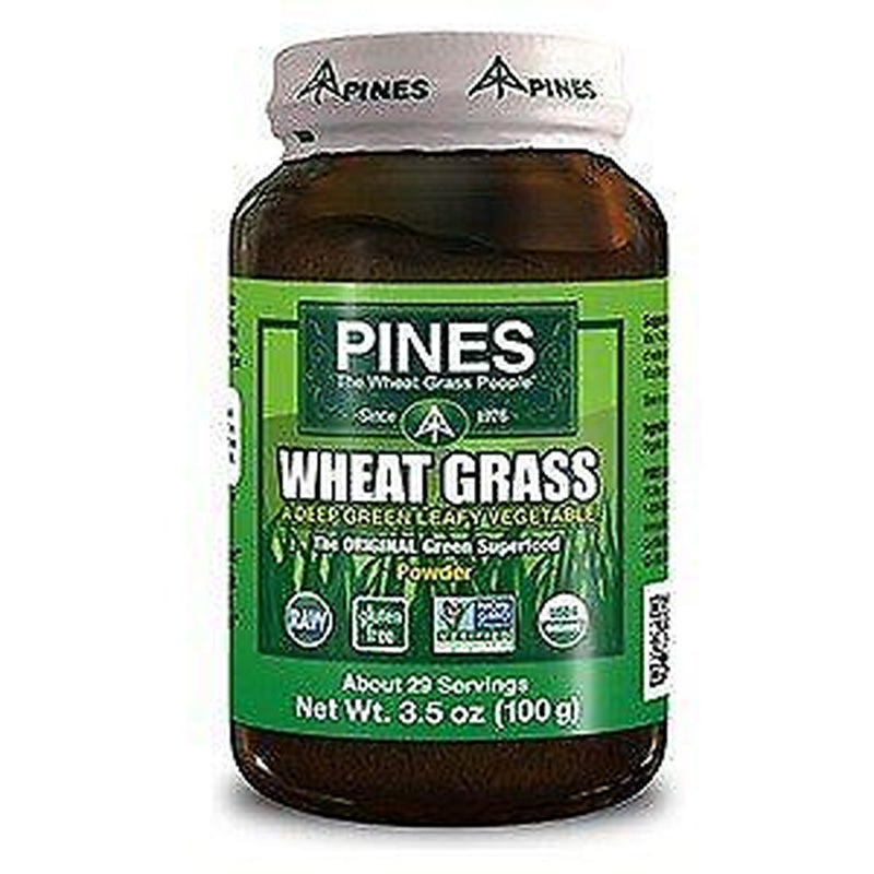 Pines 100% Wheat Grass Powder 3.5 Oz Powder