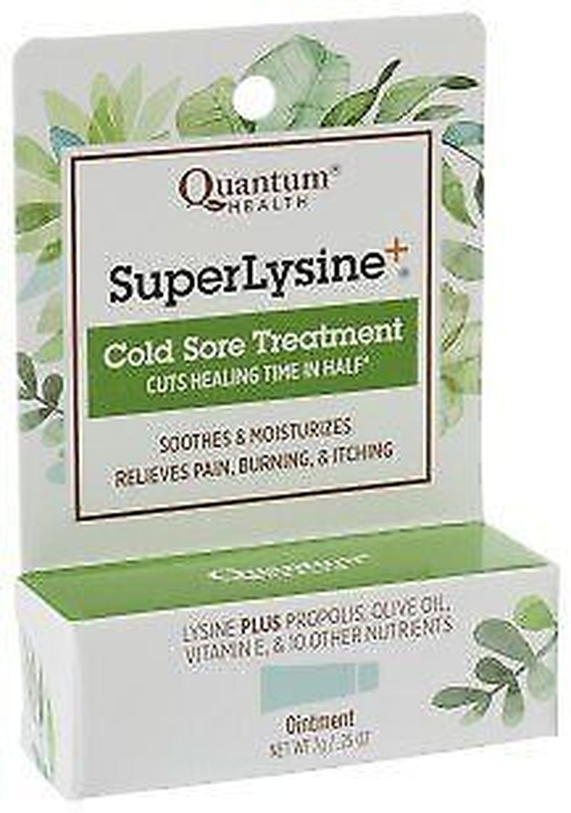 Quantum Health Super Lysine + Cold Sore Treatment .25Oz (7G) Cream