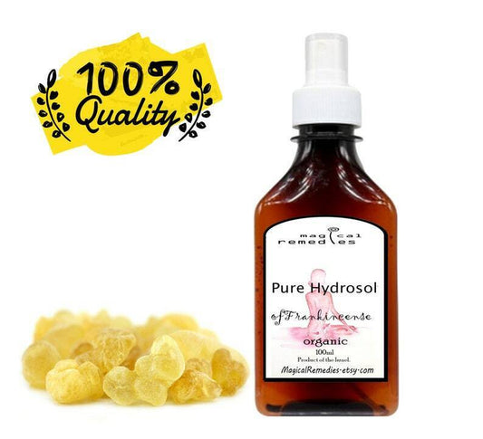 100% Organic Pure Frankincense Hydrosol( Hydrolate) Flower Water Plant Therapy.