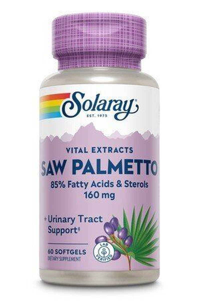 Saw Palmetto Berry Extract 160Mg 60 Softgel