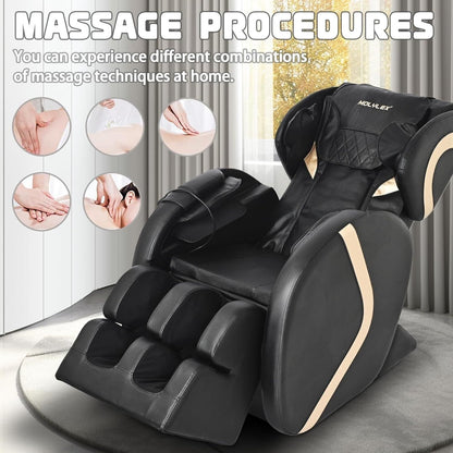 Full Body Shiatsu Massage Chair Recliner ZERO GRAVITY Back Roller Air Pressure