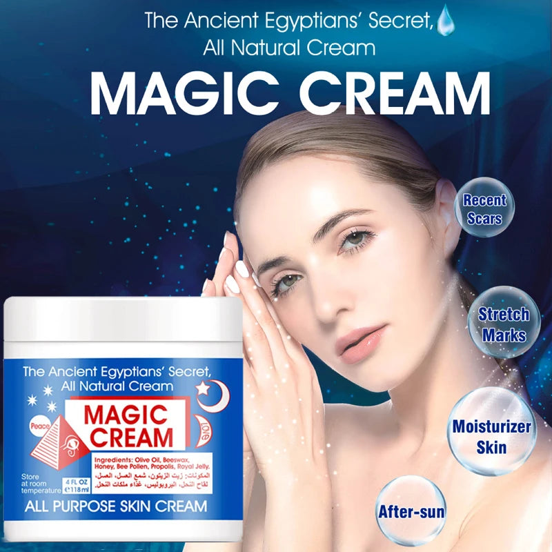 2Pcs*118G Magic Facial Cream All Purpose Skin Face Cream anti Aging Wrinkle Remover Moisturizing Nourishing Cracked Repair