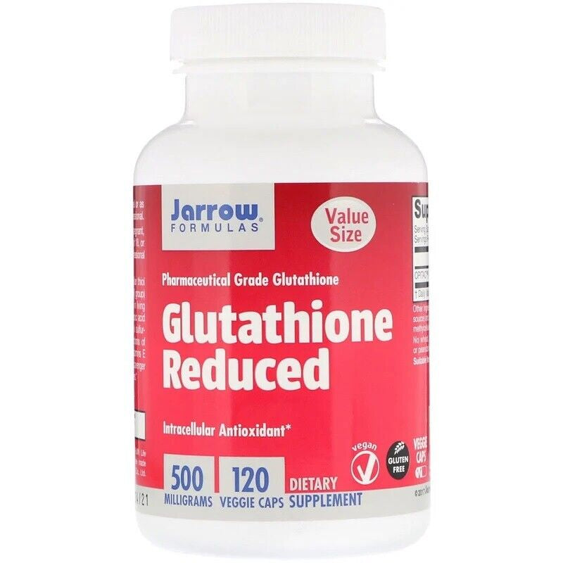 Jarrow Formulas Glutathione Reduced Antioxidant, 120 Capsules