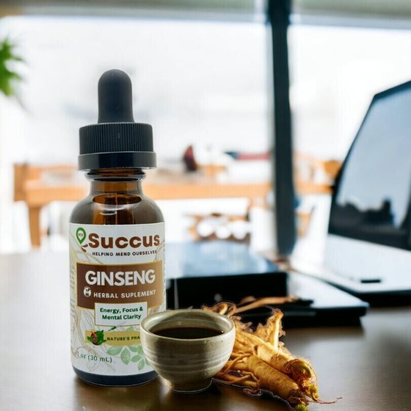 Ginseng Tincture - (Energy, Focus & Mental Clarity)