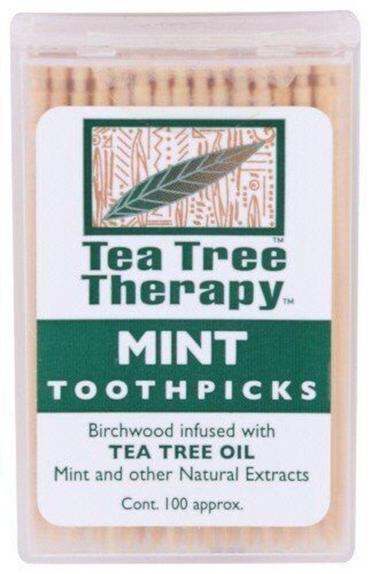 Tea Tree Therapy Tea Tree Therapy Toothpicks 100 Ct Toothpick