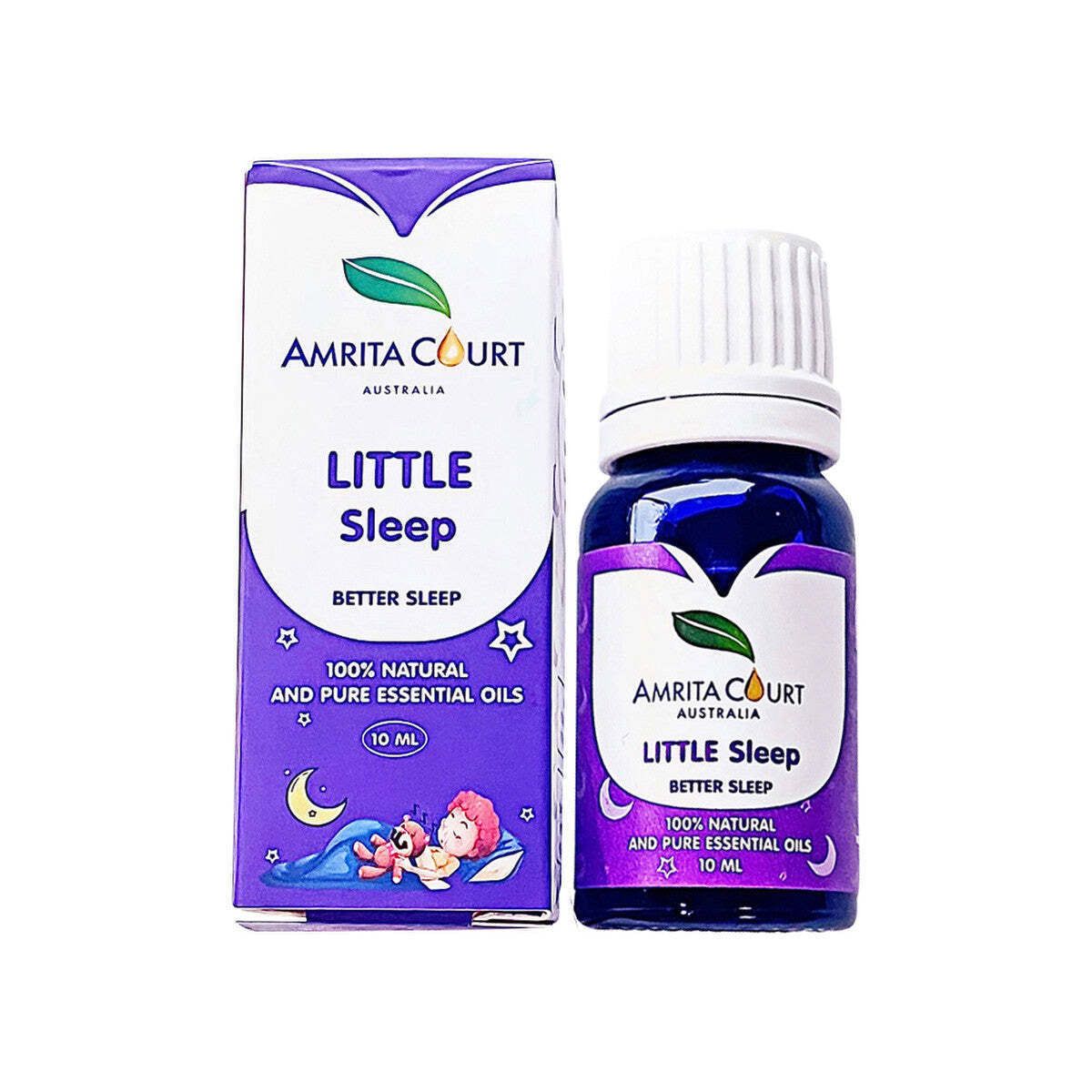 Amrita Court Little 100% Natural & Pure Essential Oil Blend Sleep 10Ml