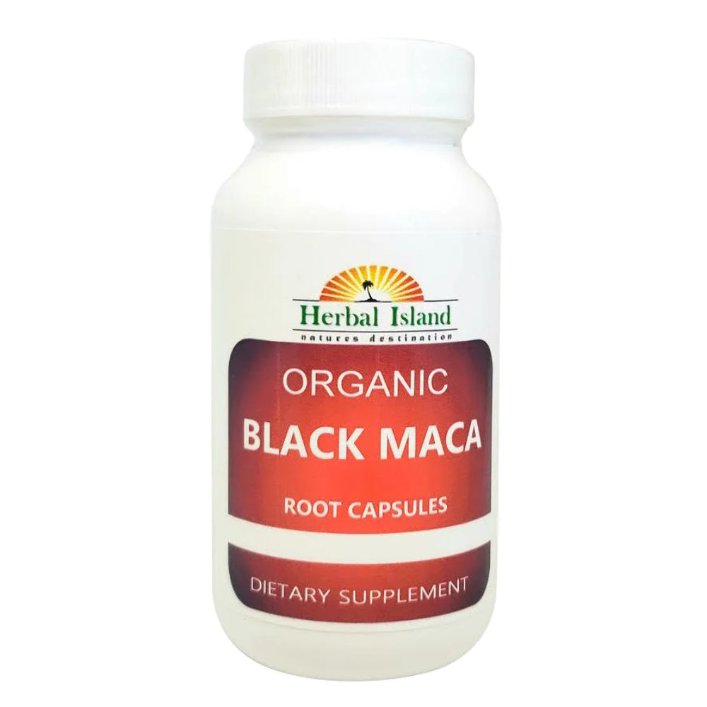 Black Maca Root Capsules - Organic