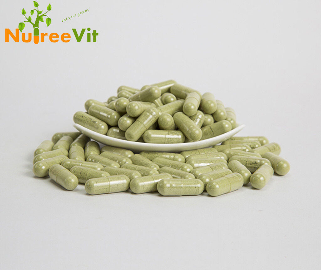 PURE ORGANIC WHEATGRASS CAPSULES (500Mg)