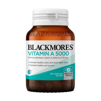 Blackmores Vitamin a 5000IU 150 Capsules