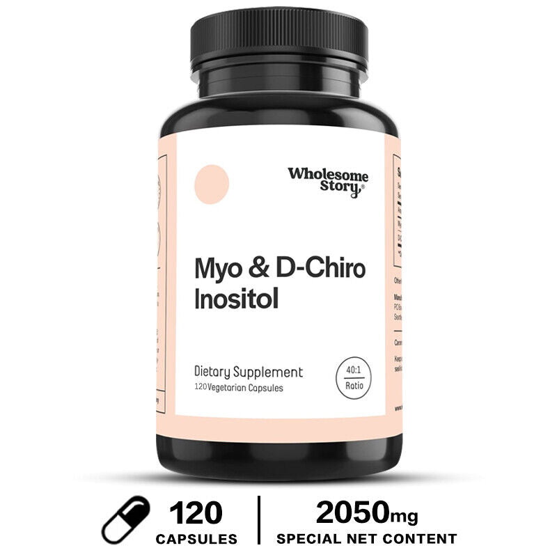 Wholesome Story Myo & D-Chiro Inositol - Equilibrio Hormonal Y Ovario Saludable