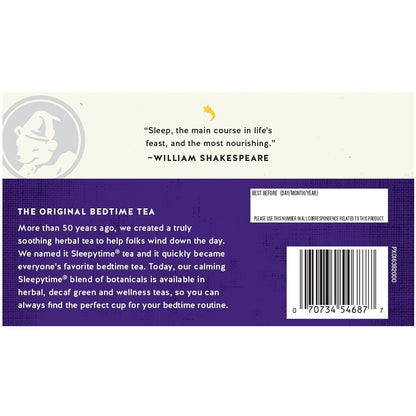 Celestial Seasonings Sleepytime Melatonin Tea, 18 Count (Pack of 1)