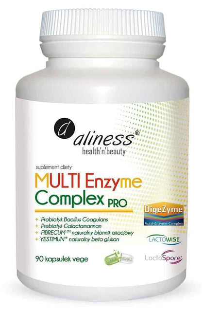 ALINESS Multi Enzyme Complex PRO 90 Vege Caps