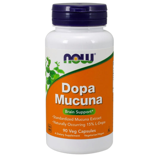 NOW Foods DOPA Mucuna, 90 Veg Capsules