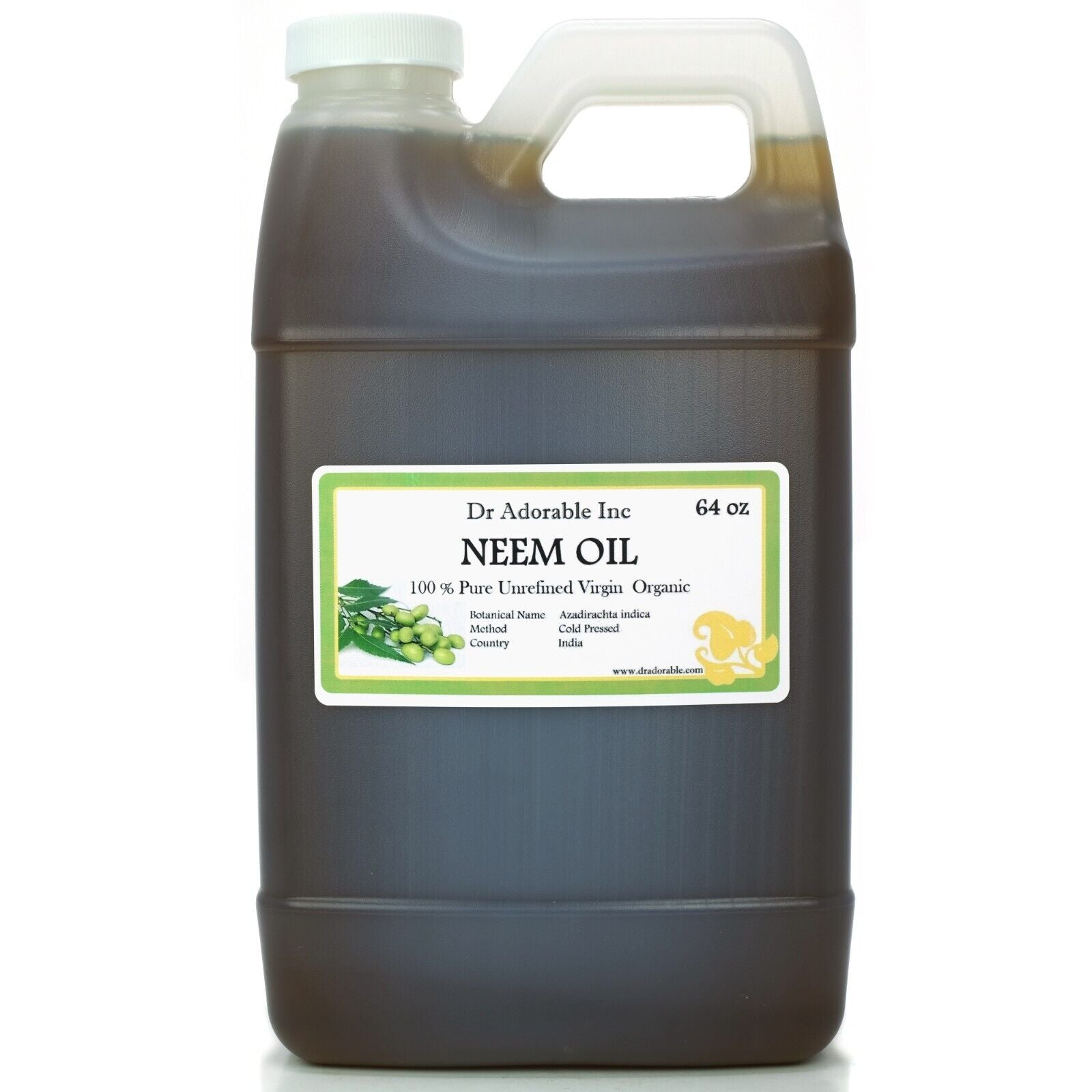 ORGANIC NEEM OIL COLD PRESSED PURE 2 OZ 4 OZ 8 OZ 12 OZ-UP to 1 GALLON