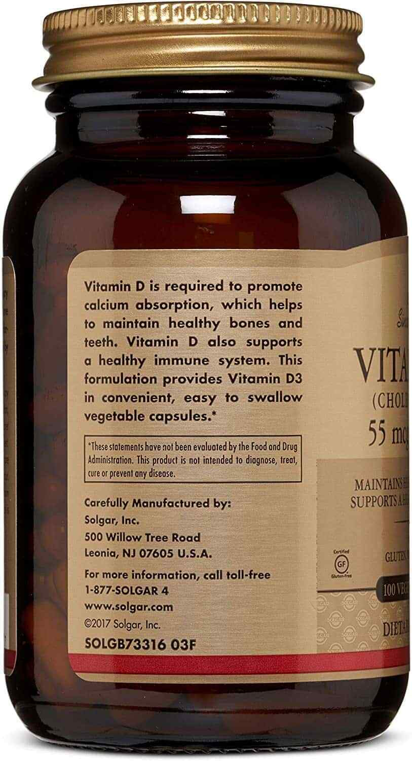 Vitamin D3 2200IU Cholecalcifero