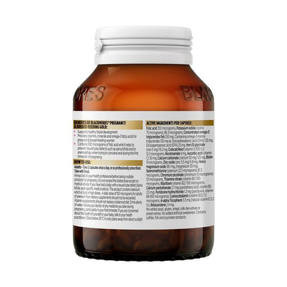 Blackmores Pregnancy and Breastfeeding Gold 60 Capsules