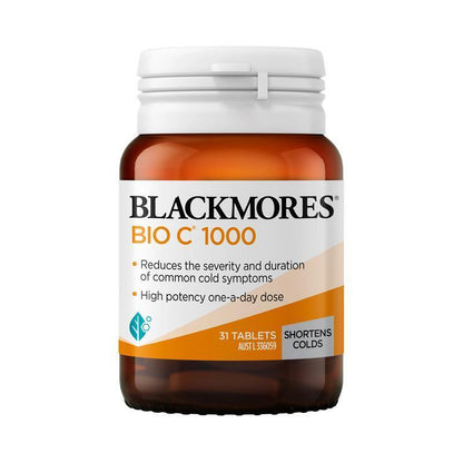 Blackmores Bio C 1000Mg 31 Tablets