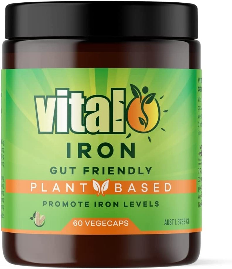 Plant Based Iron Supplement 60 Vegecaps