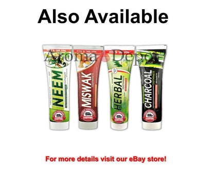 Neem Toothpaste 6 Pack 100% Fluoride Free