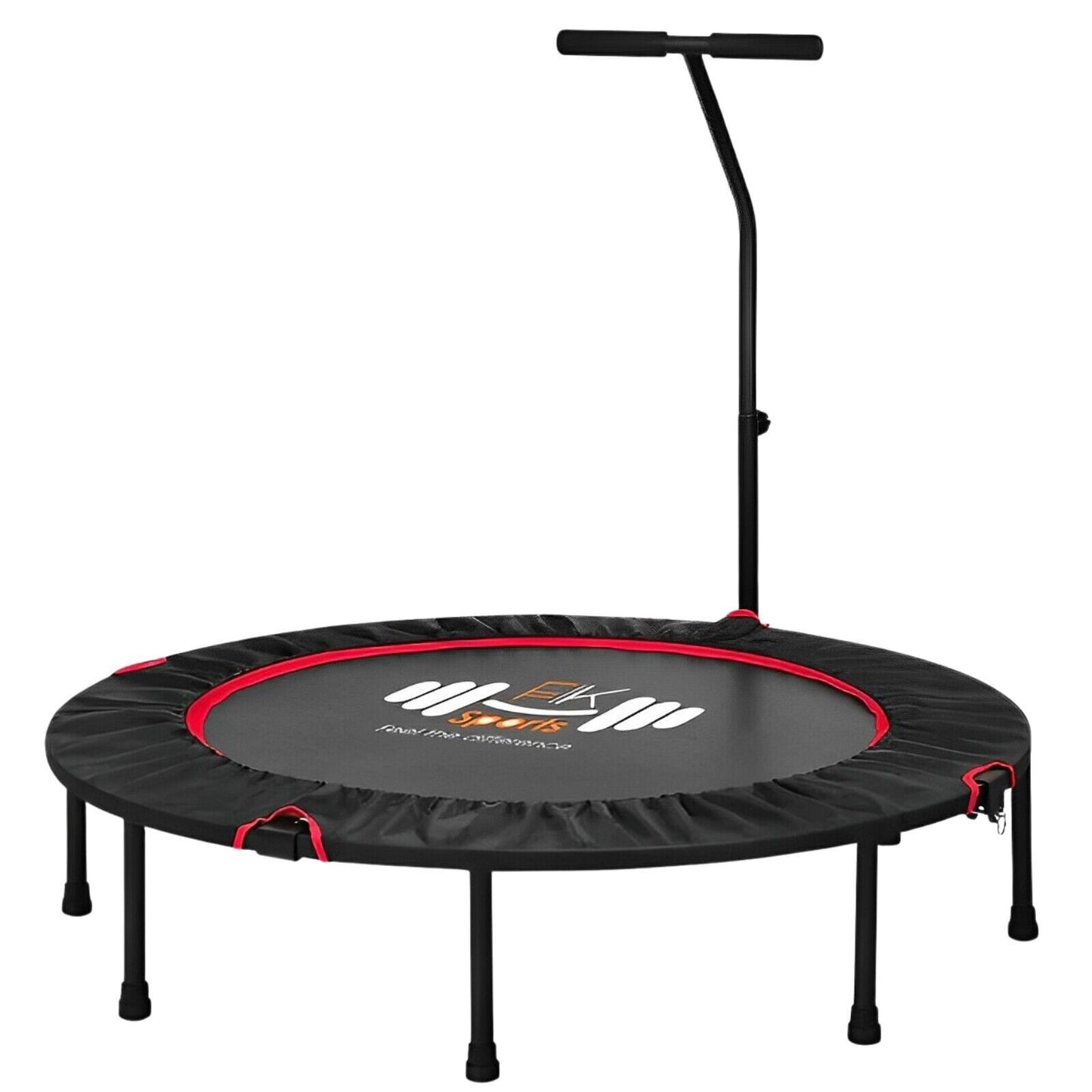 Mini Trampoline Fitness Jumper Rebounder Exercise Gym Bouncer with Handle 40/48"