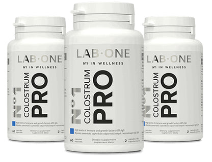 LAB ONE N°1 Colostrum PRO (Bovine Colostrum) Capsules