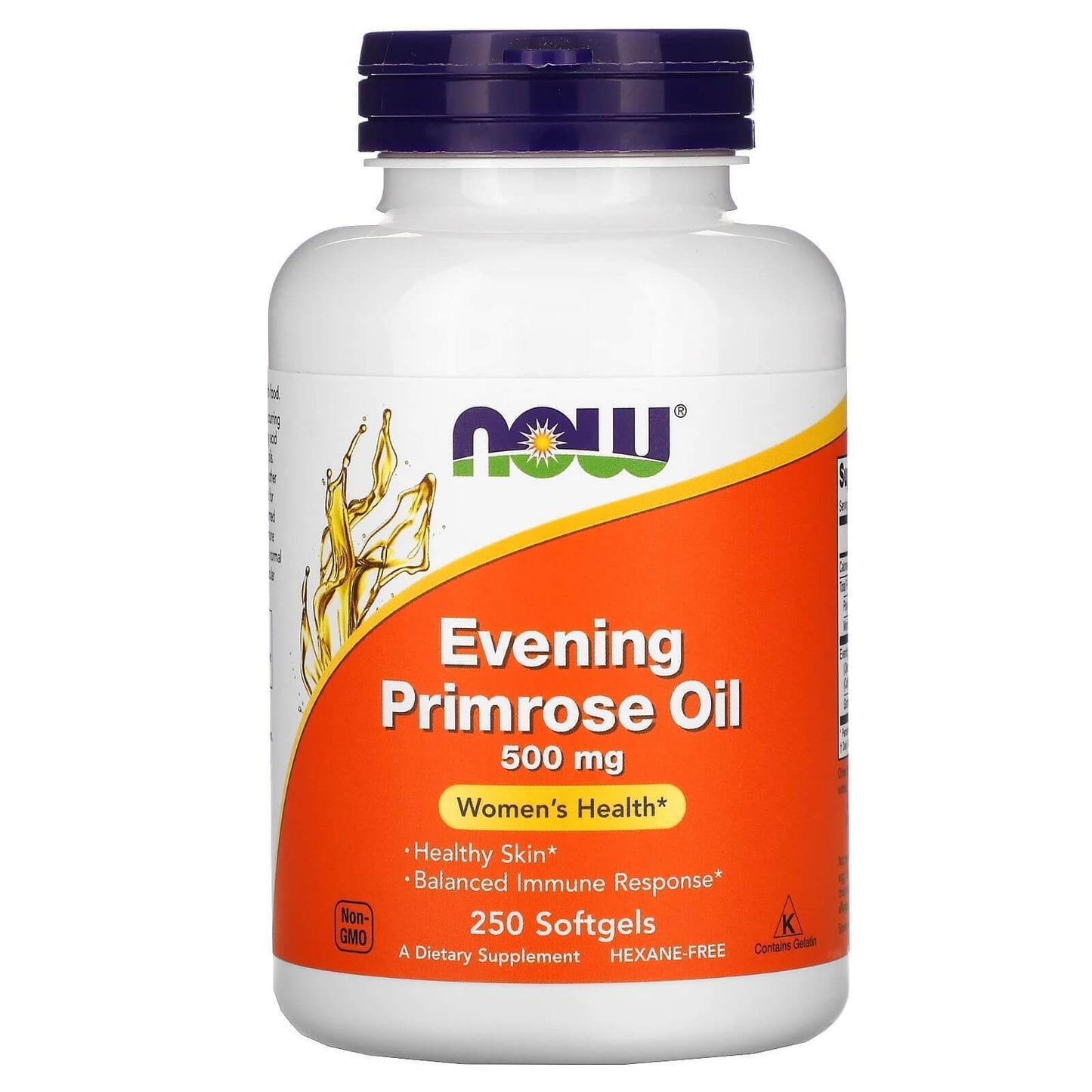 Evening Primrose Oil 500Mg 250 Softgels Women'S Health