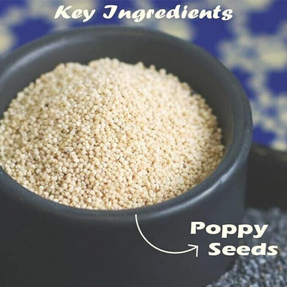 100% Organics Turkish Poppy-Khus Khus, Posto Seeds