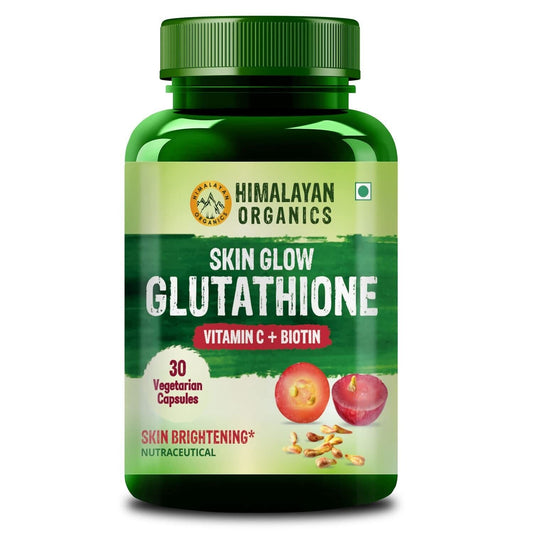 30 Capsules Skin Glow Glutathione with Vitamin C & Biotin for Healthy Glowing