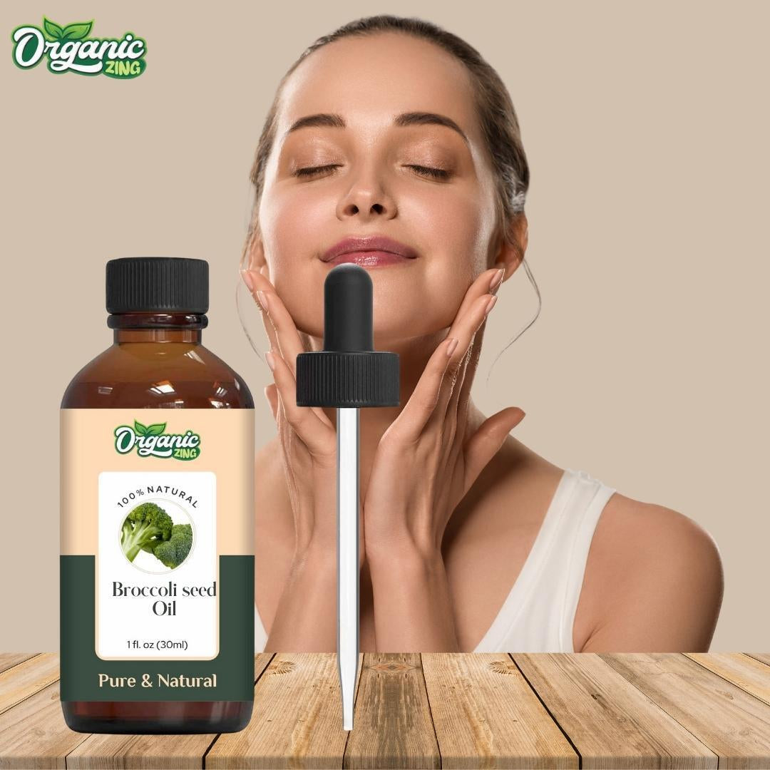 Broccoli Seed 100% Pure & Natural Carrier Oil - {30Ml/1.01 Fl Oz}