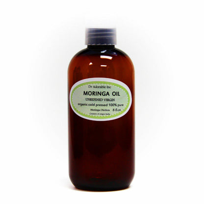 Unrefined Premium Organic Moringa Oil Virgin Pure Fresh Hair Skin Body Cosmetic