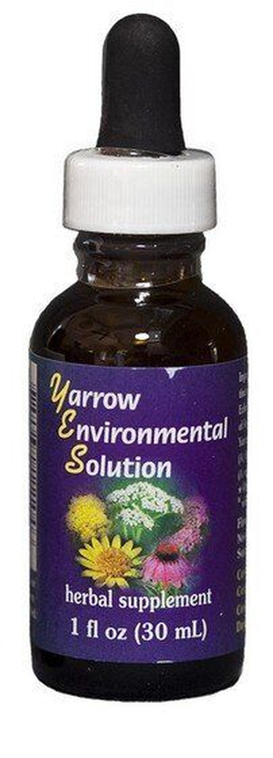 Flower Essence Services Yarrow Environmental Solution Dropper 1 Oz Liquid