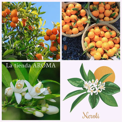 Pure Natural Neroli Essential Oil Indoor Aromatherapy Humidifier Anti-Acne Soothing Sleep Aid Orange Blossom Essential Oil