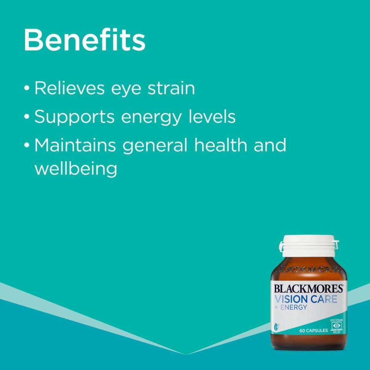 Blackmores Vision Care + Energy 60 Tablets