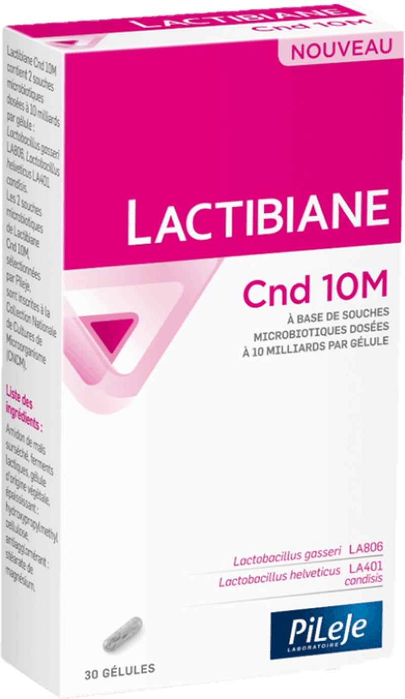 Pileje LACTIBIANE Cnd 10 M (Probiotic Candidiasis Support)