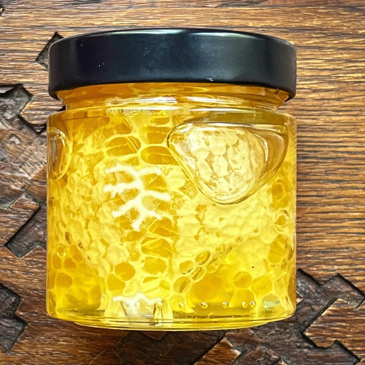 Natural Taste Health Sweet Honeycomb Honey of Wax Propolis Pollen 320 G