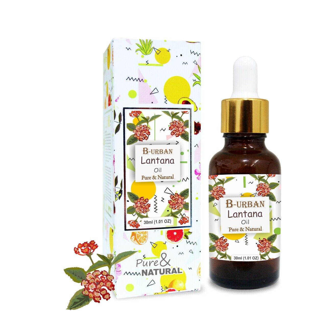 Lantana (Lantana Camara) 100% Pure & Natural Essential Oil [10Ml-5000Ml]