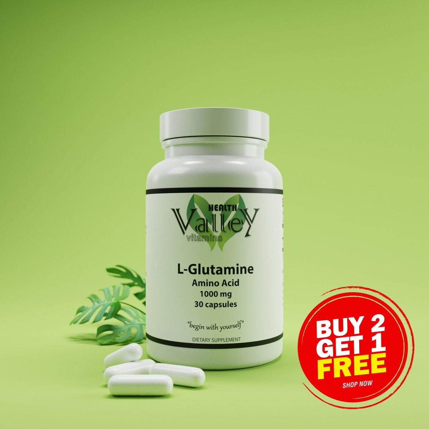 L-Glutamine 1000 Mg, Gastrointestin