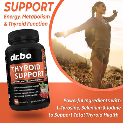 Thyroid Support Natural Metabolism, Mood & Energy 