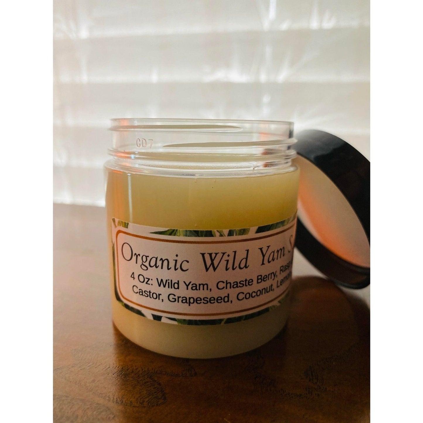 Organic Wild Yam Cream Salve Hormone Support Menopause 4 Fl Oz Chaste Berry