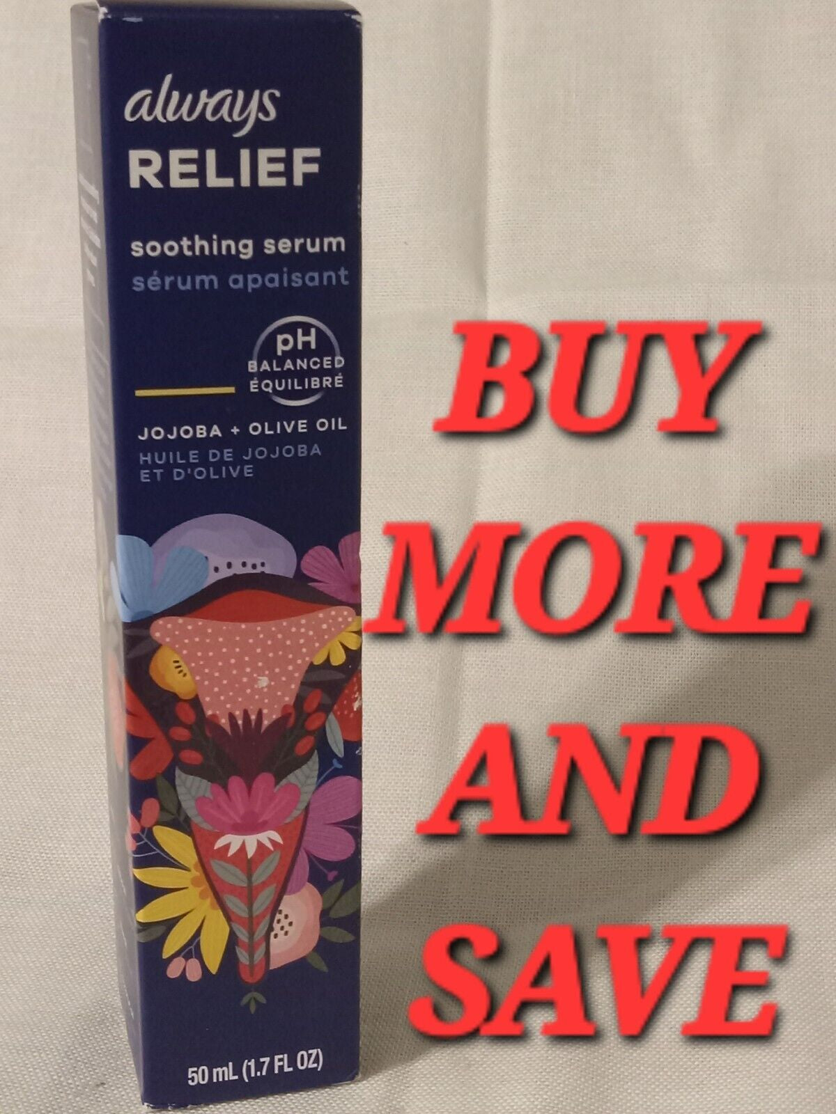 Newalways RELIEF Soothing Serum for Pubic Skin/Bikini Line 50Ml Jojoba Olive Oil