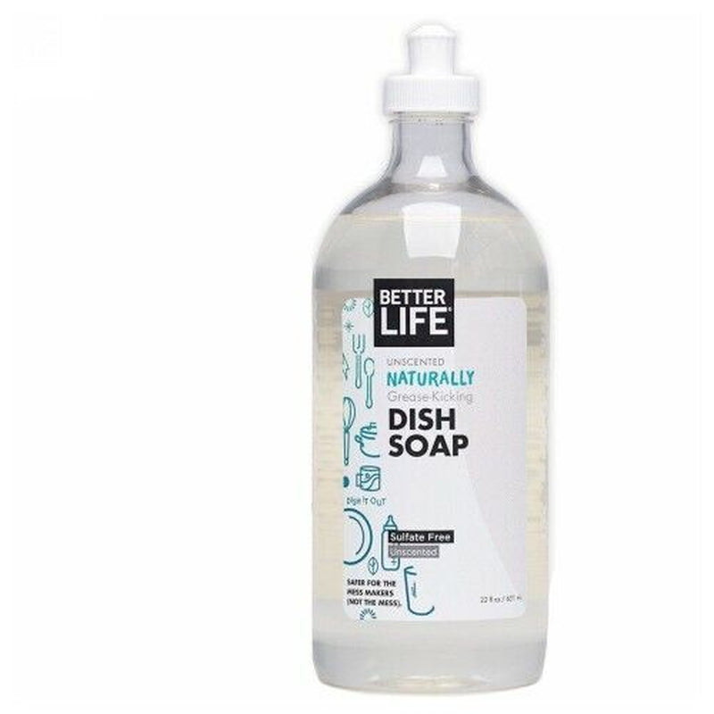 Natural Liquid Dish Soap Dish It Out Unscented 22 Oz by Better Life