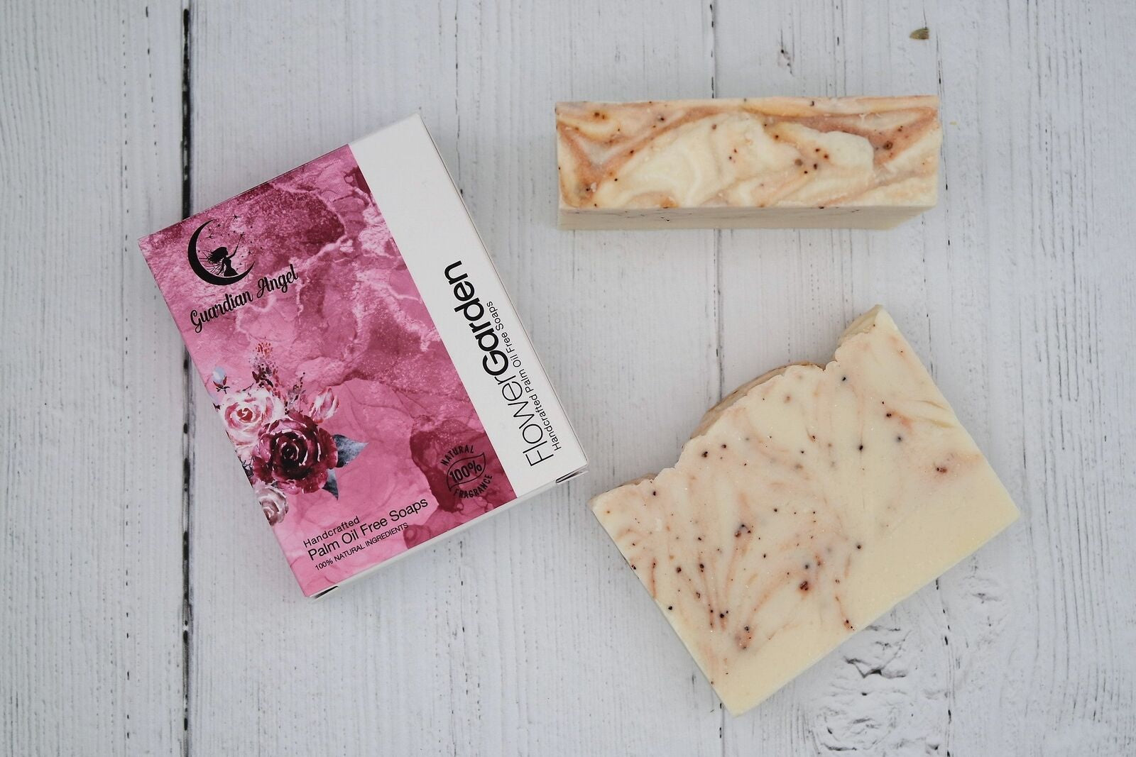 Flower Garden - Geranium & Rosehip Exfoliation Soap