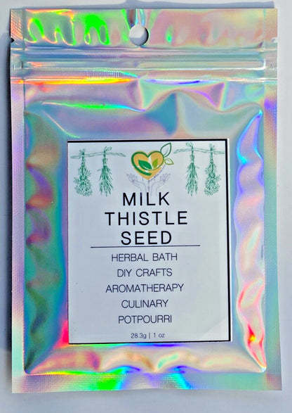 Milk Thistle Seed Cut & Sifted Organic Herb Natural Herbal 28.3G 1 OZ