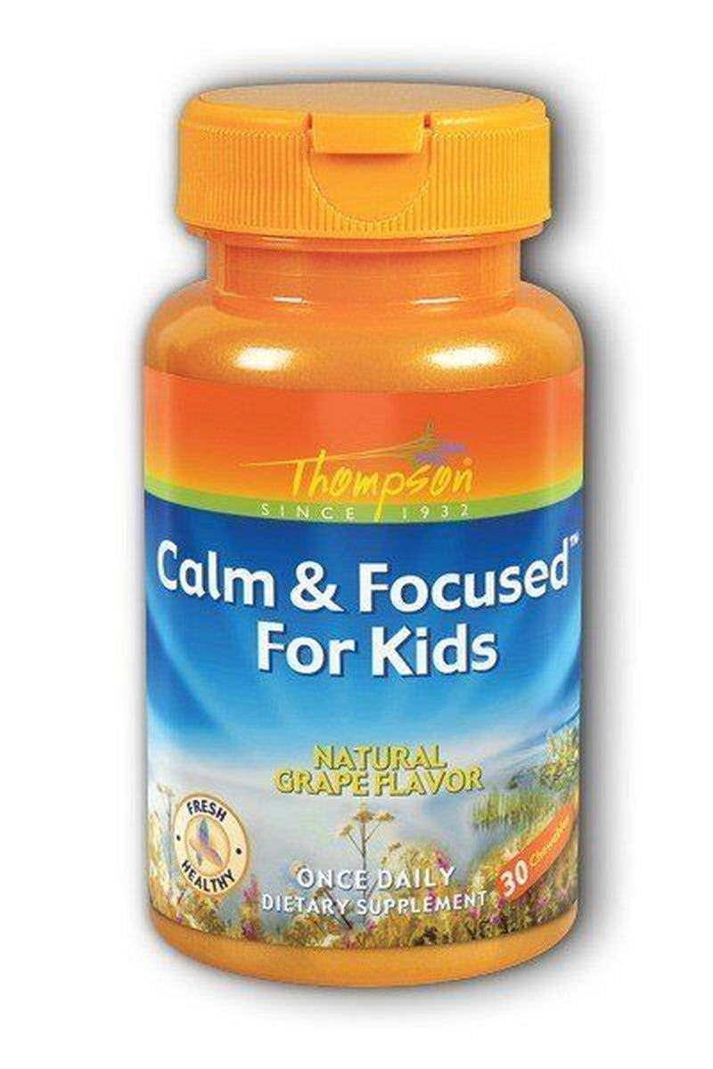 Thompson Nutritional Calm & Focused for Kids 30 Chewable