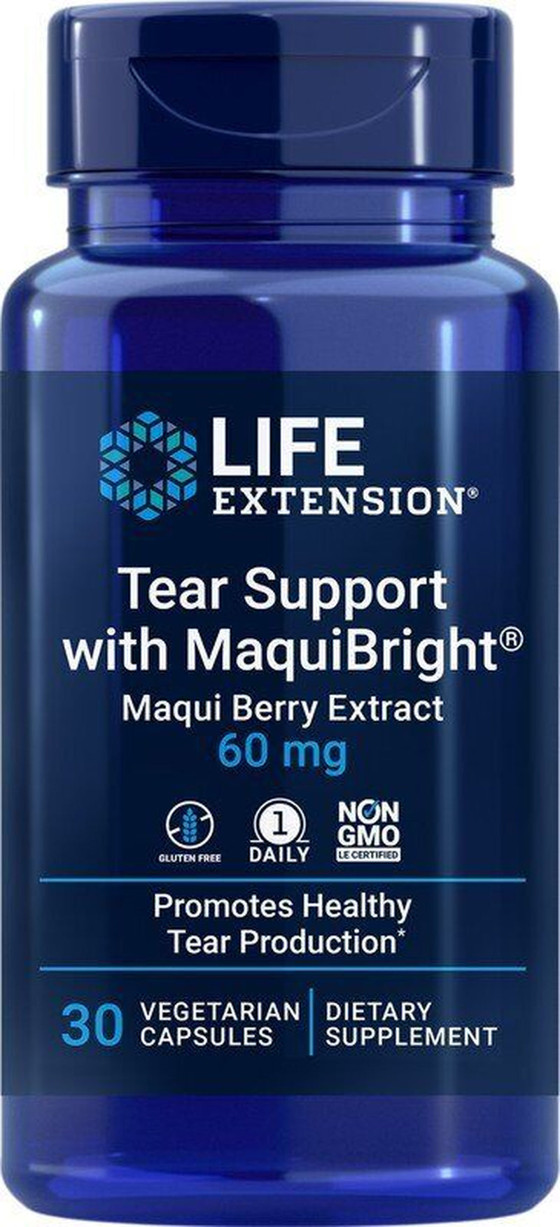 Life Extension Tear Support W/Maquibright 30 Vegcap