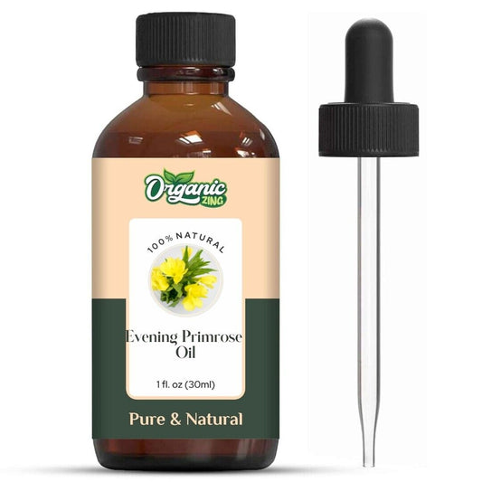 Organic Evening Primrose 100% Pure & Natural Carrier Oil - 30Ml/1.01 Fl Oz